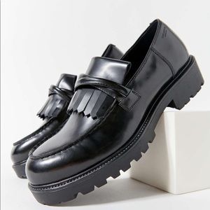 Vagabond leather loafers